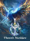 wholesale TOUPOP Phoenix Necklace 925 Sterling Silver Phoenix Pendant Nirvana Phoenix Rising Jewelry With Crystal Birthday Christmas Gifts For Her Women Wife Mom Daughter -0-1