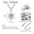 wholesale 925 Sterling Silver Panther Head Pendant Necklace-0-5