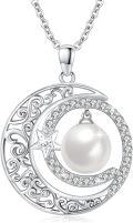 wholesale 925 Sterling Silver Pendant with Moonstone and Turquoise Crystal Pearl Opal-0-0