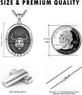 wholesale 925 Sterling Silver Taurus Zodiac Constellation Necklace with Bull Head Design and Chain (Length: 24)-0-4