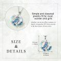 wholesale 925 Sterling Silver Axolotl Water Drop Necklace-0-5