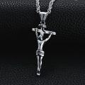 wholesale Vintage Cross Necklace For Men Gothic Cross Pendant Necklace Goth Necklace Punk Hip Pop Religious Necklace Christmas Gift For Him -0-3