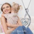 wholesale TOUPOP Mother's Day Gifts For Mom Mom Necklace 925 Sterling Silver Mom Necklaces Form Daughter Mom Jewelry Mothers Day Jewelry Gifts For Mom New Mom -0-1
