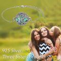 wholesale 925 Sterling Silver Tree Of Life Tear Drop Pendant Bracelet-0-11