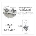 wholesale 925 Sterling Silver Dragon Drop Earrings for Women and Girls-0-4