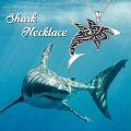 wholesale 925 Sterling Silver Shark Necklace for Women Mens Gifts Ocean Animal Charm Jewelry 45cm Chain Length-0-2