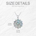 wholesale 925 Sterling Silver Abalone Shell Tree of Life Pendant with CZ and Evil Eye Charm Necklace-0-2