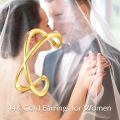 wholesale Gold Infinity Loop Non-Piercing Ear Wrap Cuffs for Women-0-4