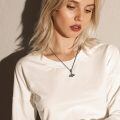 wholesale Copper Viking Thor Hammer Mjolnir Pendant Necklace With Vegvisir Valknut Design-0-4