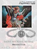 wholesale 925 Sterling Silver Saint Michael Protect Us Charm Bracelet with 3+2 Extender Chain for Men Women -0-5