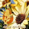 wholesale 925 Sterling Silver Amber Sunflower & Bee Pendant Necklace - Nature Inspired s for Her-0-5