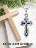 wholesale 925 Sterling Silver Cross Pendant Necklace - Religious s for Her-0-5