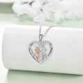 wholesale TOUPOP Sister Christmas Gifts From Sister/brother Sisters Necklace For 2/3/ 4 Sterling Silver Sisters Fashion Jewelry For Women Friend Female Friendship Lasts Forever -0-5