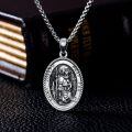 wholesale 925 Sterling Silver Saint Joseph Pendant with Chain - Religious Jewelry for Men & Women-0-2