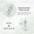 wholesale 925 Sterling Silver Blue Moonstone Dreamcatcher Tree of Life Pendant Necklaces for Women-0-5