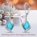 wholesale 925 Sterling Silver Black Onyx Tear Drop Dangle Earrings for Women Fine s-0-57
