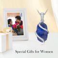 wholesale Sterling Silver Gemstone Dainty Pendant Necklace for Women Mom Gift-0-83