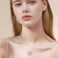 wholesale 925 Sterling Silver Butterfly Pendant Necklace With Tools-0-1