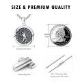 wholesale  925 Sterling Silver Tennis Player Protect This Athlete Pendant Necklace-0-5