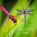 wholesale 925 Sterling Silver Dragonfly Urn Pendant Necklace Turquoise Stone Oxidized Memorial Jewelry-0-64