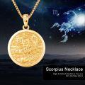 wholesale Sterling Silver Unisex Zodiac Necklace Constellation Pendant Horoscope Jewelry Gift-0-9