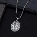 wholesale 925 Sterling Silver Sports Athlete Pendant Necklace - Protect This Athlete Charm Chain s for Men & Women-0-6