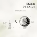wholesale 925 Sterling Silver Heart-Shaped Kitty Bowknot Huggie Hoop Earrings Wholesale Gift for Girls and Women-0-3