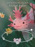 wholesale 925 Sterling Silver Angel Charm Bracelet Wholesale With Pink Enamel Wings And Crystal Hearts-0-1