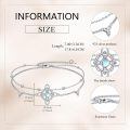 wholesale 925 Sterling Silver Moonstone Celtic Knot Bracelet-0-4