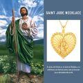 wholesale Heart-Shaped 925 Sterling Silver Virgin Mary Pendant Necklace for Women Catholic s-0-5