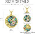 wholesale TOUPOP Moon Star Necklace Sagittarius Zodiac Sign Pendant -0-1