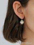 wholesale Gold 925 Sterling Silver CZ Flower Shape Leverback Earrings for Women-0-4