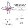 wholesale Sterling Silver Celtic Knot Cross Pendant Necklace Irish Infinity Love Heart Jewelry Gift-0-40