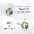 wholesale Sterling Silver Crystal Tree of Life Necklace for Women with Birthstone-0-3