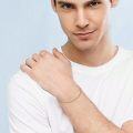 wholesale Gold 925 Sterling Silver Mesh Chain Bracelet for Men & Women - 7 Length 3 mm Width-0-4