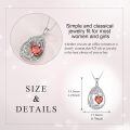 wholesale 925 Sterling Silver Heart Pendant Necklace Wholesale Gold Plated-0-141