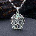 wholesale Sterling Silver SPQR Rome Eagles Pendant Necklace for Men Women-0-4