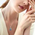 wholesale 925 Sterling Silver Butterfly Flower Photo Locket Necklace-0-3