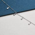 wholesale 925 Sterling Silver Pineapple Charm Anklet - Summer Beach Jewelry for Women-0-2