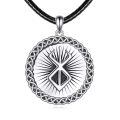 wholesale 925 Sterling Silver Valknut Pendant Norse Viking Jewelry For Men And Women-0-0