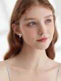 wholesale 925 Sterling Silver Cute Axolotl Meditation Earrings-0-3