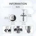 wholesale 925 Sterling Silver Cross Necklace-0-3