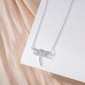wholesale 925 Sterling Silver Dragonfly Pendant Necklace - Nature-Inspired Jewelry for Women-0-5