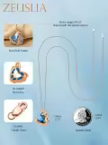 wholesale 925 Sterling Silver Infinity Heart Birthstone Crystal Necklace-0-4