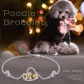wholesale 925 Sterling Silver Cat Charm Bracelet With Moonstone-0-2