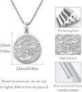 wholesale 925 Sterling Silver Libra Zodiac Sign Constellation Pendant Necklaces for Women Men Astrology Gifts-0-3