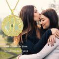 wholesale 14K Gold Sterling Silver Jade Tree of Life Necklace for Women-0-4