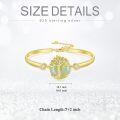 wholesale 14K Gold Plated Sterling Silver Jade Bracelet for Women Lotus Sunflower Tree of Life Hummingbird Dragonfly Bee Butterfly Cat Birthday Mothers Day Gifts for Mom Grandma-0-11