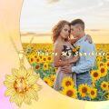 wholesale Gold 925 Sterling Silver Citrine Sunflower Pendant Necklace for Women - You're My Sunshine -0-4