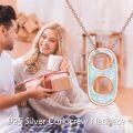 wholesale 925 Sterling Silver Opal Soda Tab Necklace for Women, 18 Inch-0-4
